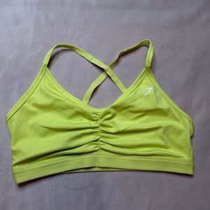 Gymshark Ruched Sports Bra.